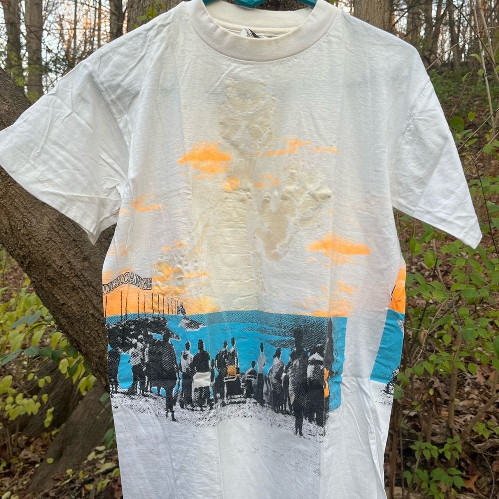 Vintage 1980’s Single Stitch SJM QuickChange Color Changing T-Shirt Large